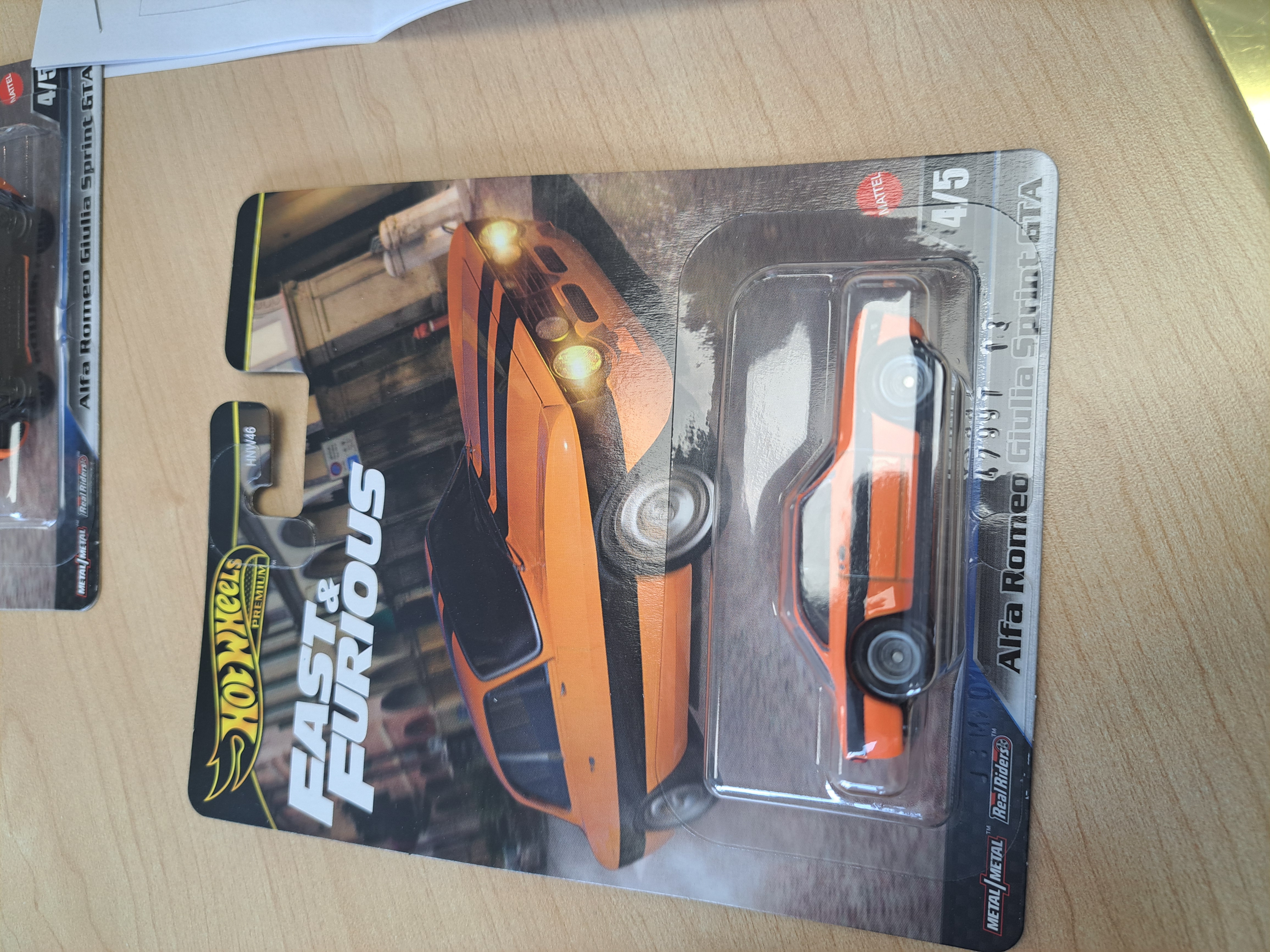 Hot wheels Premium Fast & Furious Alfa Romeo Giulia Sprint GTA